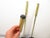 Wall Mount ~ Mid Century Modernist Brass Fireplace Tools Set ~ Donald Deskey Era For Sale - Image 9 of 17
