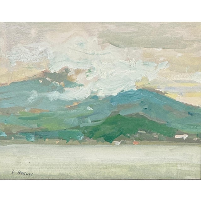 Abstract Expressionism David Harlan Field Study Juno Alaska For Sale - Image 3 of 5