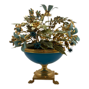Vintage Gorham Jane Hutcheson “Fleurs Des Siecles” Enamel Floral Bouquet