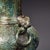 Archaistic Bronze Vase With Bird Finial & Calligraphy For Sale - Image 9 of 10