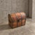Antique Military Campaign Brass Bound Wooden Wine Bottle Chest For Sale - Image 4 of 6