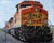 Getting Onboard by Clyde Steadman | Oil Painting of a freight train at a station For Sale