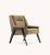 Greta armchair by Domkapa Materials: Velvet, Black Ash. Dimensions: W 73 x D 77 x H 85 cm. Also available in different...