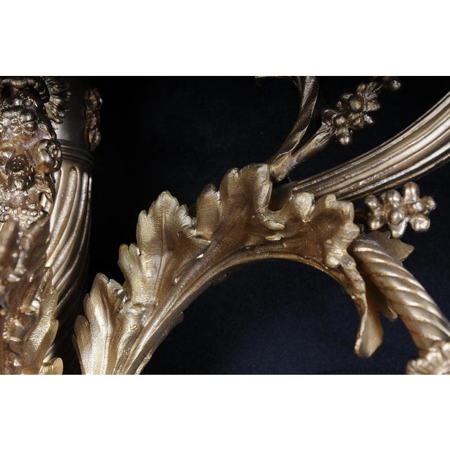 Louis XVI Monumental Bronze Walnut For Sale - Image 11 of 18