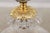 Brass 1980s Pair Sunning Italian Brass & Crystal Urn Style Table Lamps For Sale - Image 8 of 16