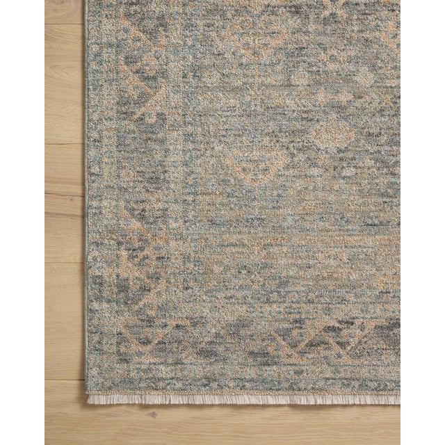 2020s Angela Rose x Loloi Blake Rug Sky / Beige 2'-7" x 13' Runner Rug For Sale - Image 5 of 9