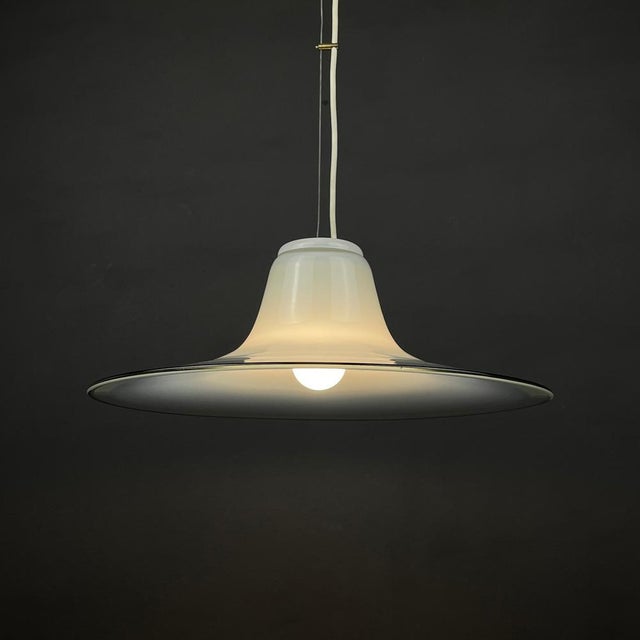 Murano Glass Lamp Cinea by Giusto Toso for Leucos, Italy, 1970s For Sale - Image 6 of 14