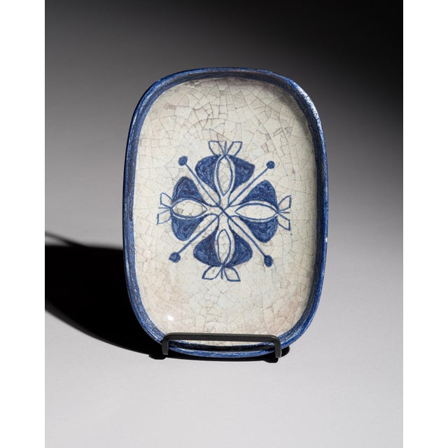 Mid-Century Danish Ceramic Plate by Michael Andersen and Marianne Starck, Bornholm, 1960s For Sale - Image 10 of 10