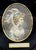 Late 18th Century Antique Regency Pair Francesco Bartolozzi Hand Colored Stipple Engraving Lady. For Sale - Image 5 of 8
