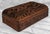 Vintage Traditional Walnut Heavily Carved Storage Box For Sale - Image 4 of 11