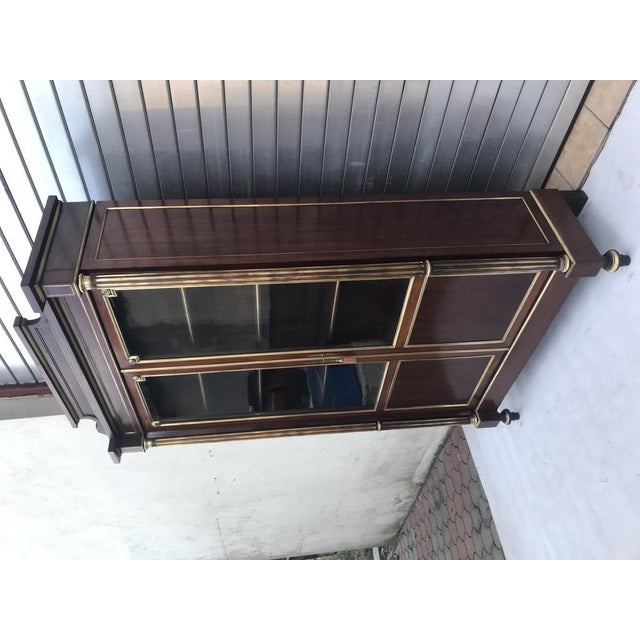 French Empire Style Mahogany Cabinet For Sale - Image 17 of 18