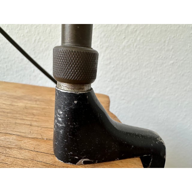 Mid-Century Italian Brass Clamp Desk Lamp attributed to Vittoriano Vigano For Sale - Image 5 of 18