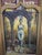 Intriguing Surrealist Oil Painting on Canvas. depicting a scantily clothed woman under a stone arch with an overturned...