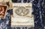 This remarkable marble pen stand is more than a handsome desk accessory. Inscribed with "Italy 1944" and the iconic RAF...