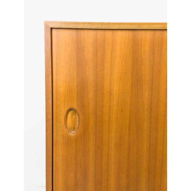 Brown Mid-Century Walnut Sideboard by Georg Satink for WW Möbel, 1950s For Sale - Image 8 of 18
