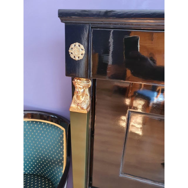 Early 19th Century Empire Secretary, Austria, 1820 For Sale - Image 5 of 12