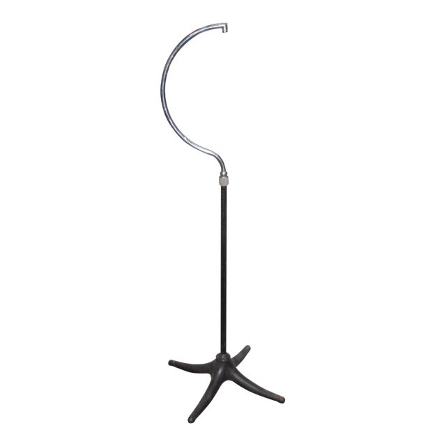 Reclaimed 5 Ft. Curved Top Floor Stand Holder For Sale