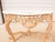 White Bleached and Washed Baroque Style Console Tables With Carrara Quartz Tops, Pair For Sale - Image 8 of 13