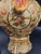 Grand 14" Jeweled Japanese Satsuma-Style Moriage Lidded Urn - Immortal Koi Handles For Sale - Image 4 of 18