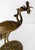 Brass 19th Century American Chinoiserie Brass Standing Crane Incense Holder for Mantle For Sale - Image 8 of 14