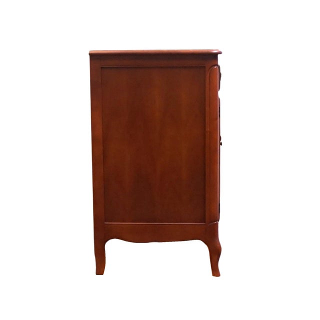 Drexel Furniture Alsace Group Solid Cherry French Provincial Style 50" Buffet 3703-3 For Sale - Image 14 of 15