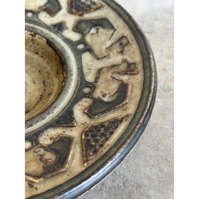 Jørgen Mogensen Royal Copenhagen Ceramic Bird Dish Stoneware Denmark Mid-Century Modern 1960s For Sale - Image 4 of 10