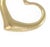 Tiffany and Co. Tiffany & Co. Peretti 18k Yellow Gold Medium Open Heart Pendant For Sale - Image 4 of 4