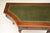 Early 20th Century Antique Edwardian Writing Table with Leather Top, 1900s For Sale - Image 5 of 11