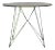 Hairpin Leg Dining Table in Dark Grey For Sale