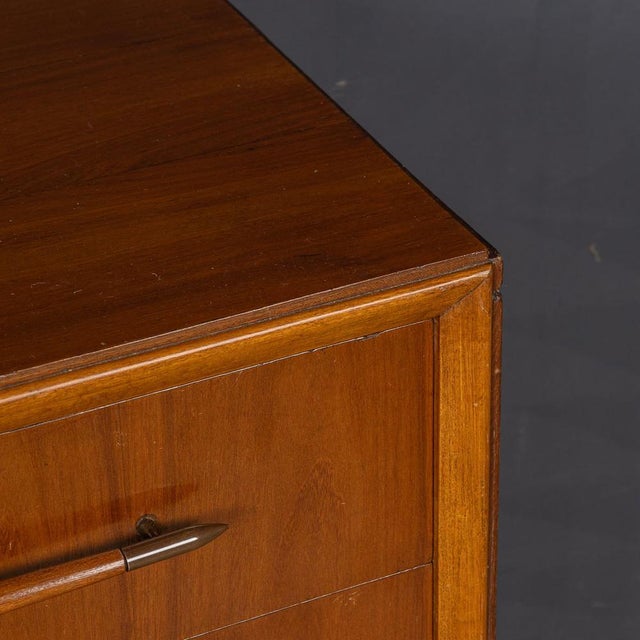 Italian Credenza with Brass Handles, 1950s For Sale - Image 11 of 13