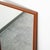 Mid-Century Modern Mid Century Danish Modern Mirror Wall Hanging Entry Way Solid Teak Rectangular For Sale - Image 3 of 10