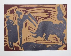 1980s "Banderilles" (40) Linocuts After Pablo Picasso