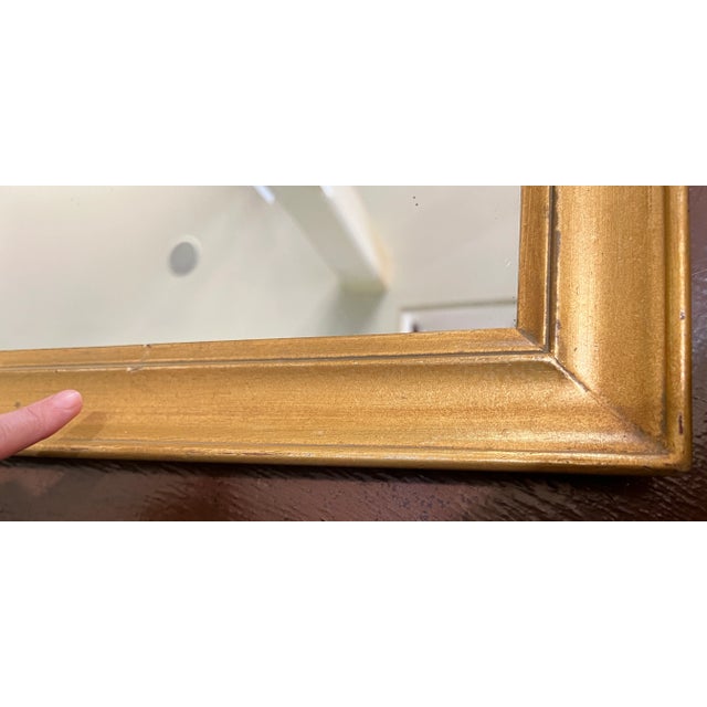 Wood Late 20th Century Wine Country Carved Mirror For Sale - Image 7 of 12