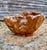 Large Sculptural Olive Wooden Bowl, 1960s For Sale - Image 6 of 8