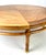 Mid-Century Modern "Medallion Limited" Four-Pie Wood Coffee Table With Brass Ferrules For Sale - Image 6 of 13