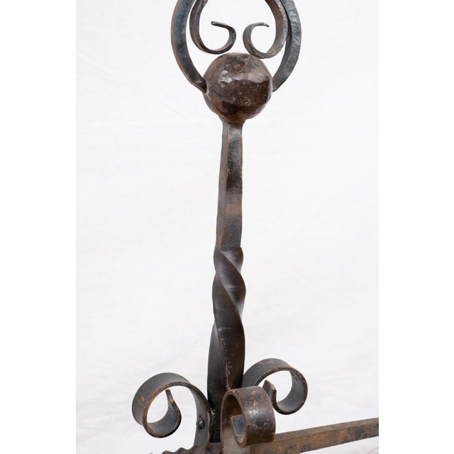 Antique Andirons For Sale In San Diego - Image 6 of 8