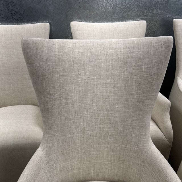 Artistica Signature Designs for Artistica Home Juliet Armchairs + Casters, Set of Five For Sale - Image 4 of 12