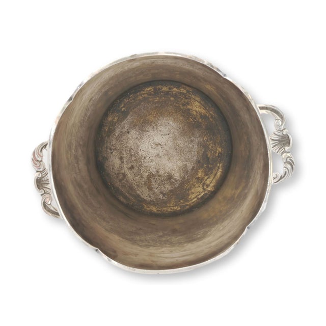 Late 19th Century Antique French Silverplate Champagne Bucket For Sale - Image 5 of 7