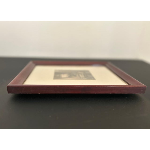 American Vintage Wallace Nutting Hand-Colored Photograph – Framed Colonial Interior Scene For Sale - Image 3 of 8