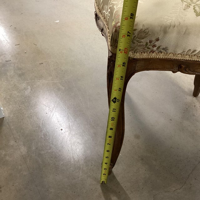 French Antique Boudoir Chairs/Pair For Sale - Image 13 of 18