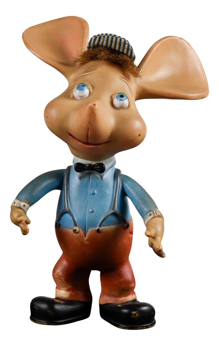 貴重　非売品　ソフビ　TOPO GIGIO &ROSYセット Rare Topo Gigio Mouse Toy 1960s, Super Collectable Maria Perego