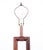 1960s 1960s Mid Century Modern Danish Solid Mahogany Floor Wood Lamp For Sale - Image 5 of 11