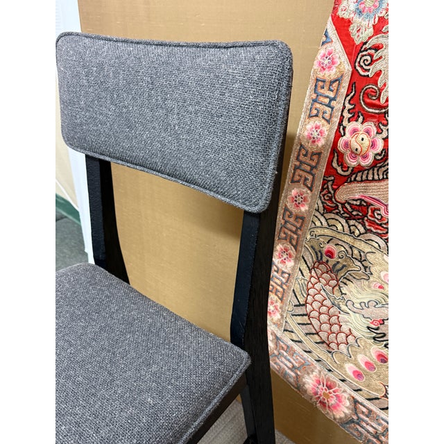 Textile International Atelier Upholstered Dora Side Chairs, Pair For Sale - Image 7 of 9