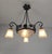 French Art Deco Chandelier from Verrerie Dart Degué, 1920s For Sale - Image 10 of 10