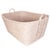 Artifacts Saboga Home Everything Basket with Hoop Handles in White Wash - 25" For Sale - Image 12 of 13