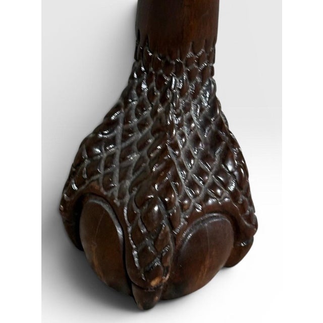 Vintage Drexel Heritage Ming Treasure Burlwood Asian Modern Side Table For Sale - Image 12 of 18