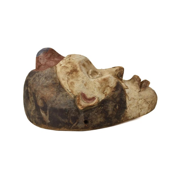 Early 20th Century Kongo Wood Mask For Sale - Image 4 of 8