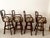 Late 20th Century Late 20th Century Cherry Custom Swivel Bar Stools Set of Four Mint Condition For Sale - Image 5 of 18