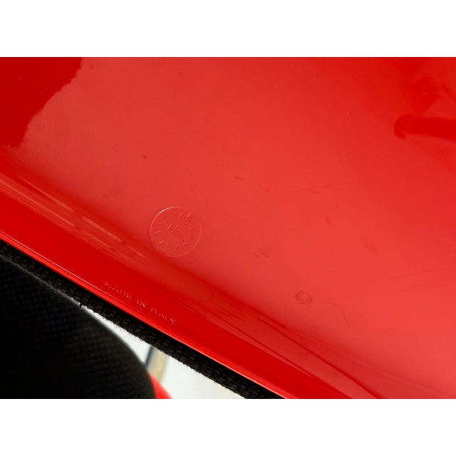 Black Vintage Modus Chairs by Osvaldo Borsani for Tecno, 1970s, Set of 6 For Sale - Image 8 of 12