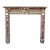 Seashell Encrusted Fireplace Surround and Mantel For Sale